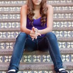 gangster steps sitting teen girl pictures royalty free teenager violent mean tough