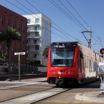 Coaster Train in San Diego Editorial Image