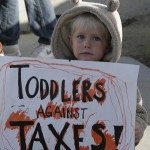 Editorial Image: Tea Party Stock Photography. Protesting in Escondido, California, April 15, 2010