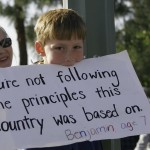 Editorial Image: Tea Party Stock Photography. Protesting in Escondido, California, April 15, 2010