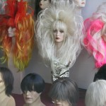 Hollywood wig store window