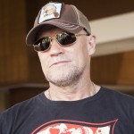 Michael Rooker Walking Dead Comic Con 2014 Editorial Image Actor