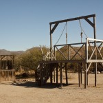 Picture of western gallows